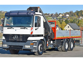 شاحنة كرين Mercedes-Benz ACTROS 2635 Pritsche 6,40m + HIAB 400 E-5 + FUNK: صورة 4