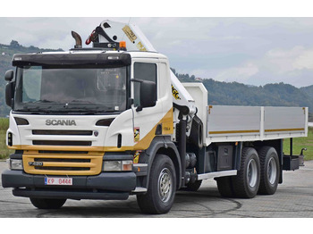 Scania P 420* PRITSCHE 6,40m * PK 29002+FUNK * 6x4  Scania P 420* PRITSCHE 6,40m * PK 29002+FUNK * 6x4: صورة 3