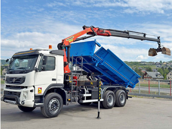 شاحنة كرين Volvo FMX 450 Kipper 5,15m * PK 14002-EH B * 6x4 * TOP: صورة 3