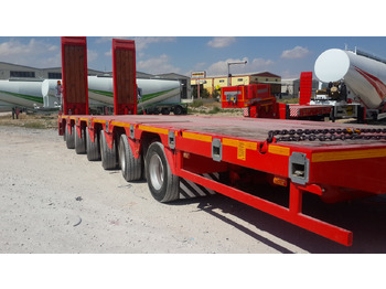 جديدة عربة منخفضة مسطحة نصف مقطورة لنقل المعدات الثقيلة LIDER 2024 YEAR NEW MODELS containeer flatbes semi TRAILER FOR SALE: صورة 4