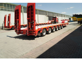 جديدة عربة منخفضة مسطحة نصف مقطورة LIDER 2025 model 150 Tons capacity Lowbed semi trailer: صورة 5