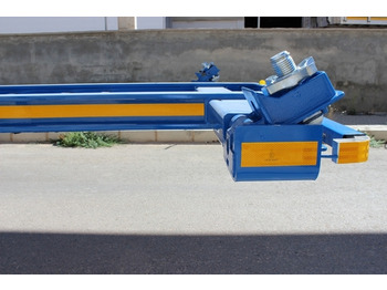 جديدة نصف مقطورة لنقل الحاويات EMIRSAN 20/40/45 FT SAF AXLE SKELETAL: صورة 3