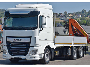 DAF XF 530 Pritsche 6,30 m + PK 15500 * TOPZUSTAND DAF XF 530 Pritsche 6,30 m + PK 15500 * TOPZUSTAND: صورة 4