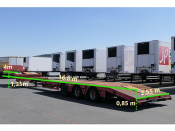 عربة منخفضة مسطحة نصف مقطورة Faymonville NISKOPODWOZIE / ROZCIĄGANA / LAWETA / osie skrętne / wciągarka: صورة 2 عربة منخفضة مسطحة نصف مقطورة Faymonville NISKOPODWOZIE / ROZCIĄGANA / LAWETA / osie skrętne / wciągarka: صورة 2