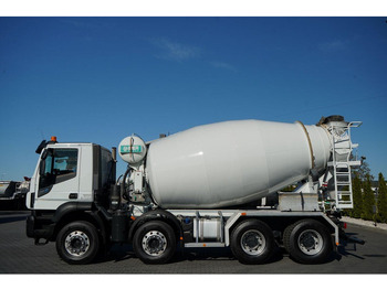 شاحنة خلاطة خرسانة Iveco 400 SL X-WAY STRALIS / 8X4 /  BETONOMIESZARKA / IMER / OPONY 100: صورة 3 شاحنة خلاطة خرسانة Iveco 400 SL X-WAY STRALIS / 8X4 /  BETONOMIESZARKA / IMER / OPONY 100: صورة 3
