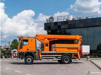 شاحنة, شاحنة كرين Iveco CURSOR 240 4x4 RUTHMANN T225 22,5 Meters Lift: صورة 4 شاحنة, شاحنة كرين Iveco CURSOR 240 4x4 RUTHMANN T225 22,5 Meters Lift: صورة 4