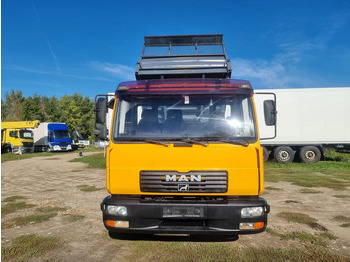 شاحنة قلاب MAN LE 8.180 Meiller Kipper Three-Sided Tipper - 3 old. billencs - T: صورة 2