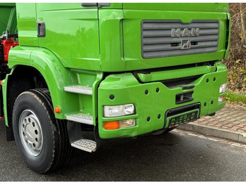 شاحنة قلاب, شاحنة كرين MAN TGA 18.360 Meiller 3-Way Tipper + Crane Palfinger PK 9501: صورة 3