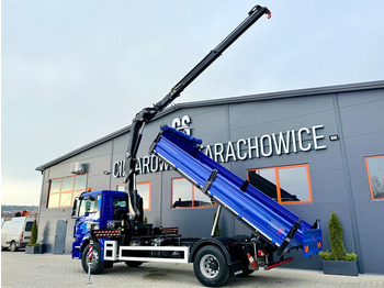 شاحنة قلاب, شاحنة كرين MAN TGM 18.250 wywrotka 3 - stronna + żuraw HDS HMF: صورة 3 شاحنة قلاب, شاحنة كرين MAN TGM 18.250 wywrotka 3 - stronna + żuraw HDS HMF: صورة 3