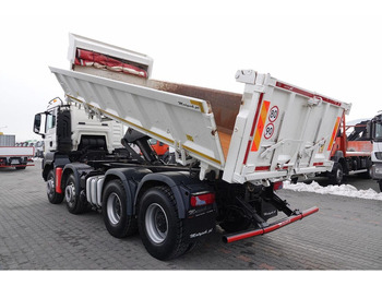 شاحنة قلاب MAN TGS 35.480 / 8x4 / WYWROTKA / BORDMATIC / HYDROBURTA / OPONY 100: صورة 2