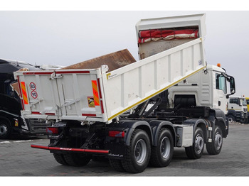 شاحنة قلاب MAN TGS 35.480 / 8x4 / WYWROTKA / BORDMATIC / HYDROBURTA / OPONY 100: صورة 5