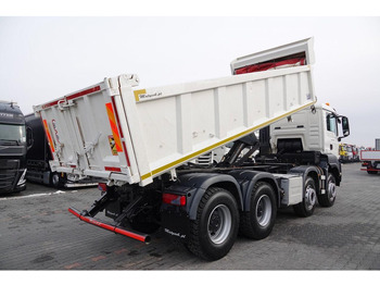 شاحنة قلاب MAN TGS 35.480 / 8x4 / WYWROTKA / BORDMATIC / HYDROBURTA / OPONY 100: صورة 4