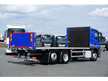 شاحنات مسطحة Mercedes-Benz ACTROS / 2543 / ACC / E 6 / PEŁNY ADR / PLATFORMA / ZAWIESIE POD: صورة 5