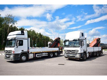 شاحنات مسطحة, شاحنة كرين Mercedes-Benz ACTROS 2546 6x2 Palfinger PK 50002 EURO 5 Cran: صورة 5 شاحنات مسطحة, شاحنة كرين Mercedes-Benz ACTROS 2546 6x2 Palfinger PK 50002 EURO 5 Cran: صورة 5