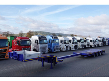 عربة منخفضة مسطحة نصف مقطورة NOOTEBOOM