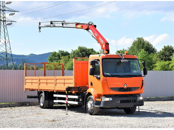 شاحنات مسطحة RENAULT Midlum 220