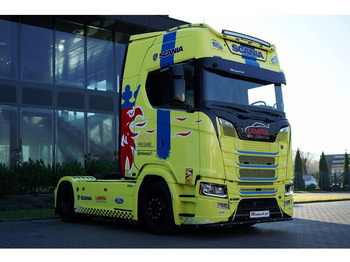 وحدة جر Scania S 520 / V8  / RETARDER / I-PARK COOL / FULL AIRMATIC  / SKÓRY /: صورة 5