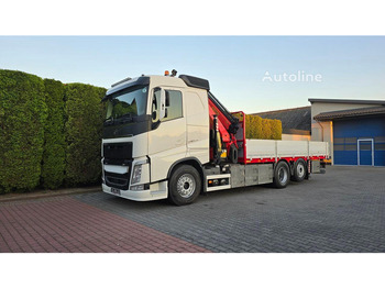 شاحنات مسطحة, شاحنة كرين Volvo FH 540 - Flatbed+crane 6x2: صورة 2 شاحنات مسطحة, شاحنة كرين Volvo FH 540 - Flatbed+crane 6x2: صورة 2