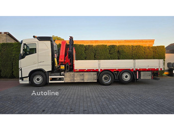 شاحنات مسطحة, شاحنة كرين Volvo FH 540 - Flatbed+crane 6x2: صورة 4 شاحنات مسطحة, شاحنة كرين Volvo FH 540 - Flatbed+crane 6x2: صورة 4