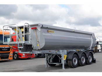 جديدة قلابة نصف مقطورة نصف مقطورة قلابة ZASŁAW WYWROTKA 26 m3 / FABRYCZNIE NOWA / STALOWA / RYNNA WANNA HP / OŚ: صورة 3