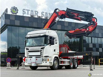 شاحنة كرين Scania  G490 6x2 Palfinger PK 53002 SH Fly Jib Basket: صورة 4