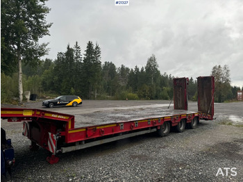 عربة منخفضة مسطحة نصف مقطورة KEL-BERG