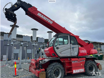 رافعة تلسكوبية Manitou MRT2550+ Teleskoptruck m/ pallegafler: صورة 5
