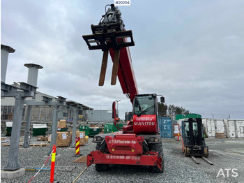 رافعة تلسكوبية Manitou MRT2550+ Teleskoptruck m/ pallegafler: صورة 3