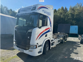 شاحنات الحاويات / جسم علوي قابل للتغيير شاحنة SCANIA R 580