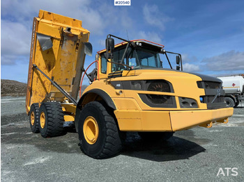 شاحنة التعدين VOLVO A40G