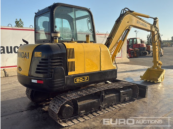 حفارة مُصَّغرة Hyundai R60-7: صورة 5