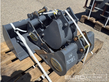 جديدة بكت Unused Strickland 36" Ditching, 18", 12", 9" Digging Bucket 25mm Pin to suit Mini Excavator: صورة 4