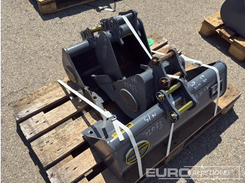 جديدة بكت Unused Strickland 36" Ditching, 18", 12", 9" Digging Bucket 25mm Pin to suit Mini Excavator: صورة 2