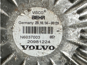 نظام التبريد - شاحنة VOLVO VISKOS FAN  20981224: صورة 2