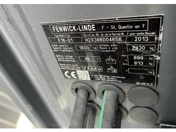 رافعة شوكية كهربائية Linde E16-01: صورة 4