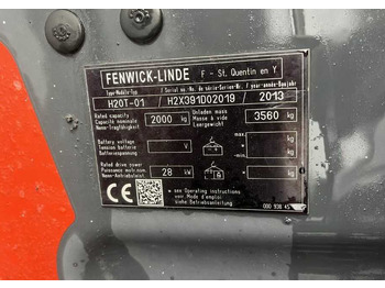 رافعة شوكية تعمل بالغاز Linde H20T-01: صورة 4