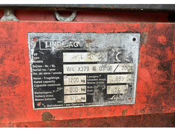 آلة التكديس LINDE L12