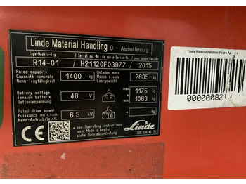 شاحنة مناوِلة LINDE R14