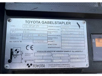 Toyota 8FGF15 Toyota 8FGF15: صورة 4