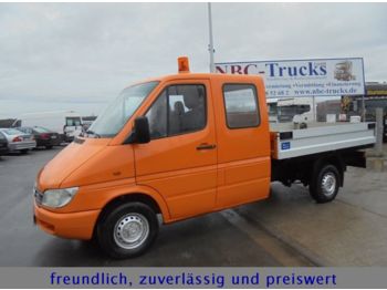 شاحنة مفتوحة, الشاحنات الصغيرة كابينة مزدوجة Mercedes-Benz SPRINTER DOKA 208 * PRITSCHE * DOPPEL-KABINE *: صورة 1