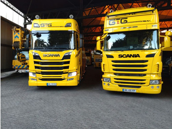 شاحنة ذات خطاف Scania R 730 Abroller  voll Luft: صورة 3