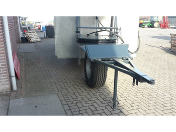 جديدة آلة رش السماد Mestcontainer met neuswiel: صورة 3