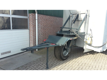 جديدة آلة رش السماد Mestcontainer met neuswiel: صورة 4