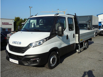 جديدة شاحنة مفتوحة, الشاحنات الصغيرة كابينة مزدوجة Iveco Daily 35S18 DoKa Pritsche 7 Sitzer AHK: صورة 1