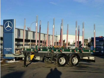 مقطورة اخشاب