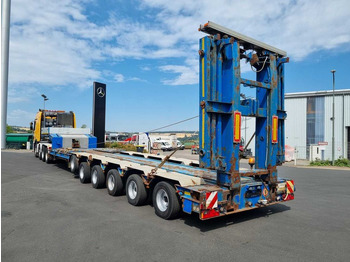 عربة منخفضة مسطحة نصف مقطورة GOLDHOFER STZ