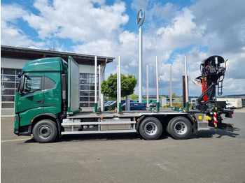 جديدة شاحنة قطع الأشجار, شاحنة كرين Iveco X-WAY AS300X57ZP ON+ 6x4 Palfinger Epsilon M12 Z: صورة 4