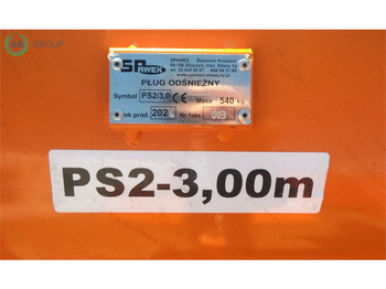 كاسحة ثلوج - الآلات الزراعية Spawex pług odśnieżny prosty PS-2, 3 m: صورة 4