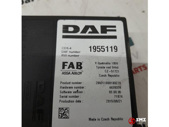 وحدة تحكم الكتروني - شاحنة DAF Occ ECU CDS4 regeleenheid DAF: صورة 5