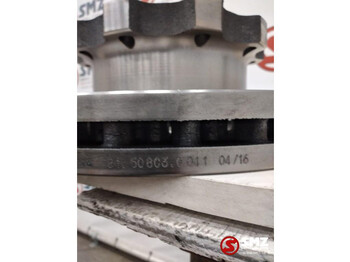 أقراص الفرامل - شاحنة MAN Occ remschijf achter MAN TGA TGS TGX 81508030041: صورة 3
